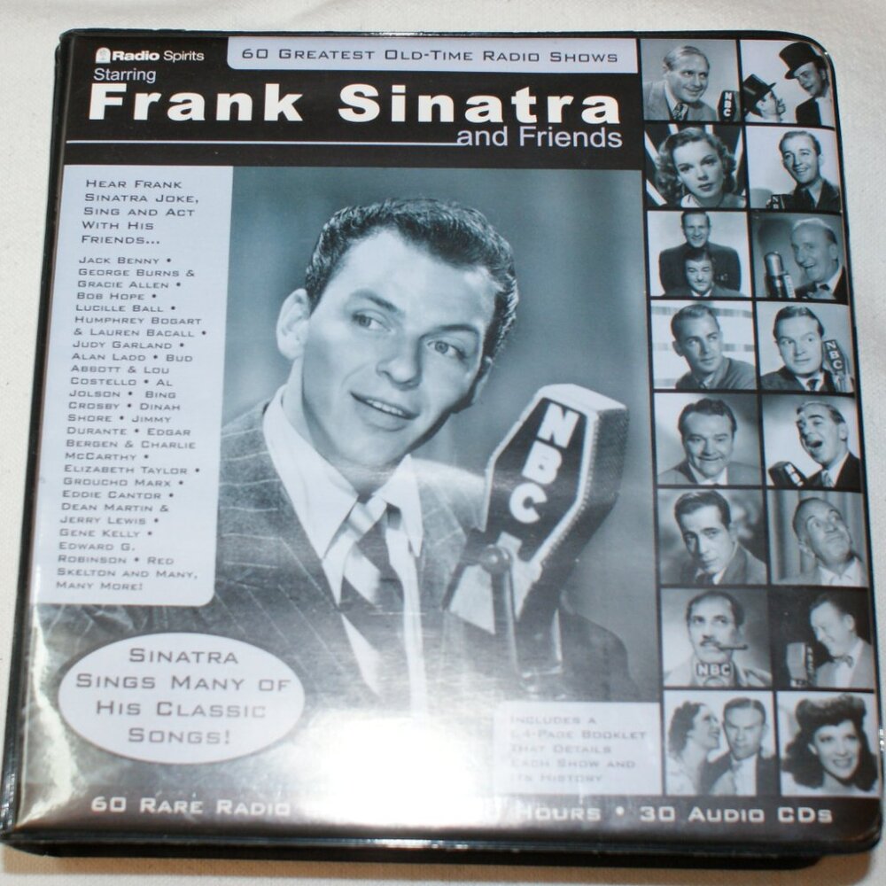 Frank Sinatra & Friends 60 Greatest Radio Shows 60 Rare Episodes 30 Hours 30 CDs